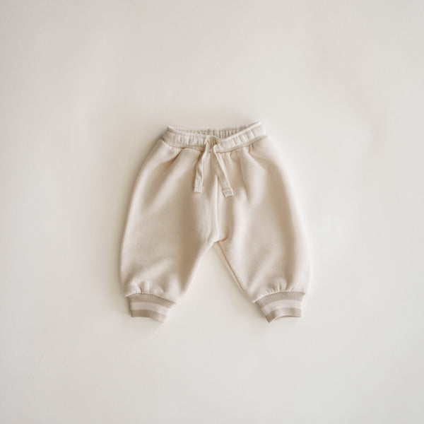 Stripe Cuff Oversized Sweatpant