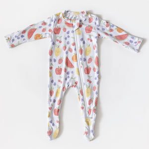Summertime Fruits Bamboo Pajamas