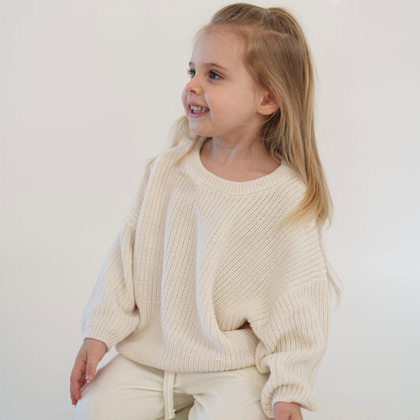 Organic Chunky Knit Sweater