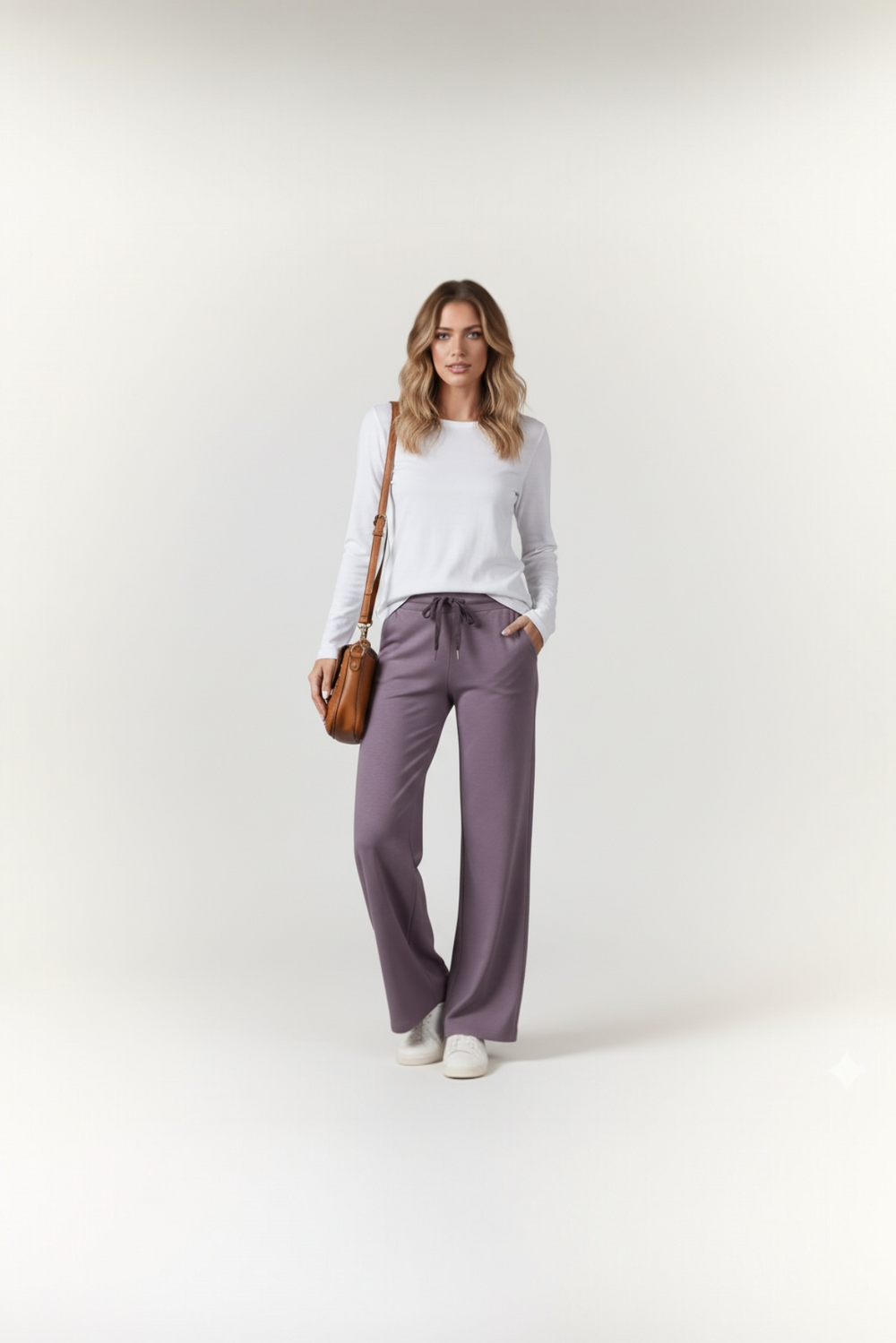Basic Bae Full Size Air Scuba Drawstring Wide Leg Pants